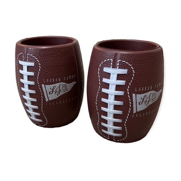 Lauren James Other - Lauren James Collegiate Football Shaped Coozie Set